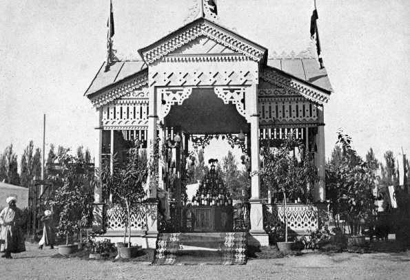 1890 Ташкент Павильон Винодела Филатова на Выставке