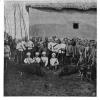 1912 Ташкент Окрестности Кадеты и Преподаватели Ташкенсткого Кадетского Корпуса на Привале с Охоты