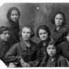1926 Ташкент Студентки Женского Института Просвещения