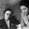 1939 Ташкент Поэты Зульфия и Хамид Алимджан