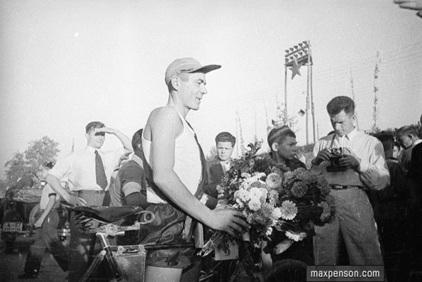 1955 Предпл Ташкент Победитель в Велогонке