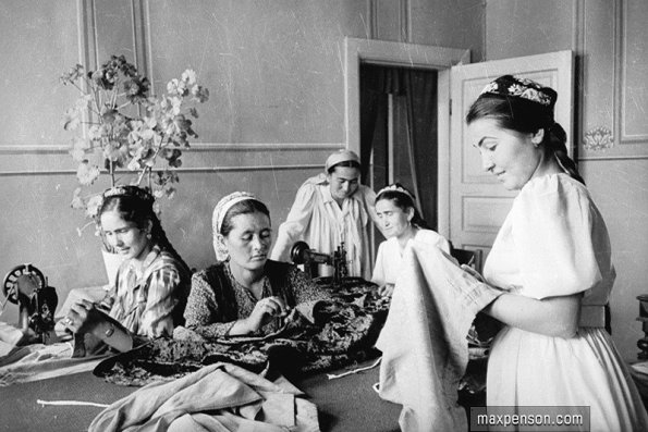 1955 Предпл Ташкент Пошивочное Ателье Фото М Пенсона