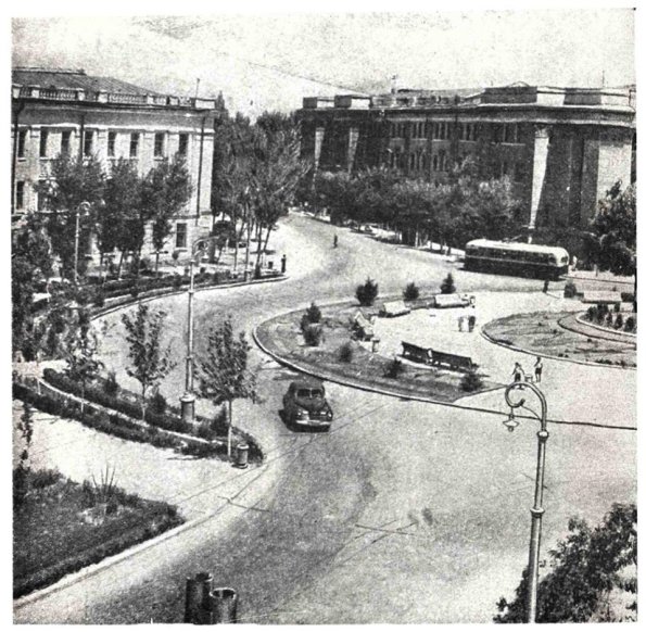 1958 Ташкент Петадогическая Площадь