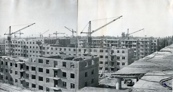 1968 Ташкент Новые Дома Построенными Украинскими Строителями