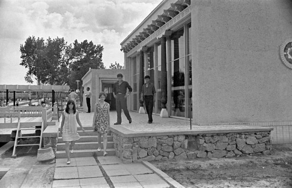 1970 Ташкент Чайхана Голубые Купола