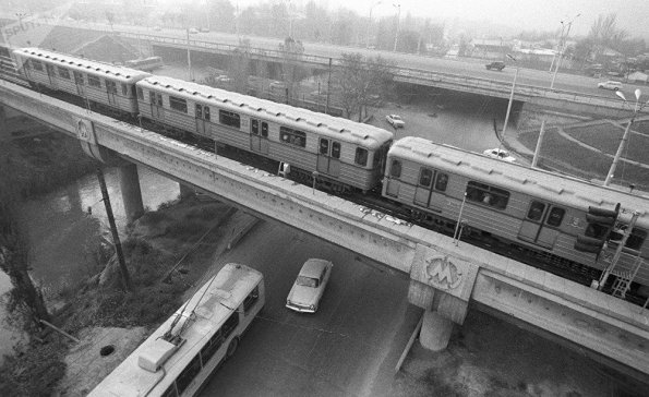 1980 Ташкент Метро на Мосту