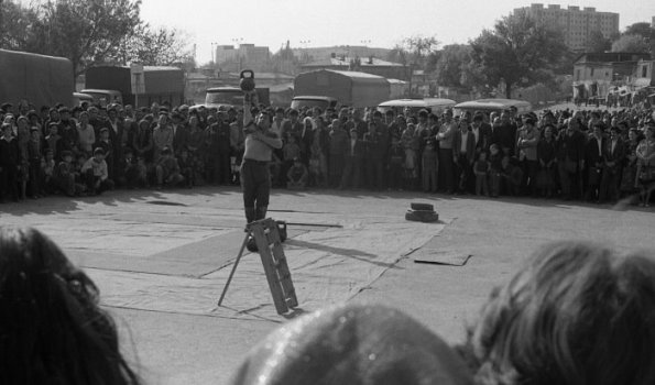 1984 Ташкент Гиревой спорт на Улице