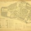 1870 Хива Карта Хивы их Немецкого Географического Журнала