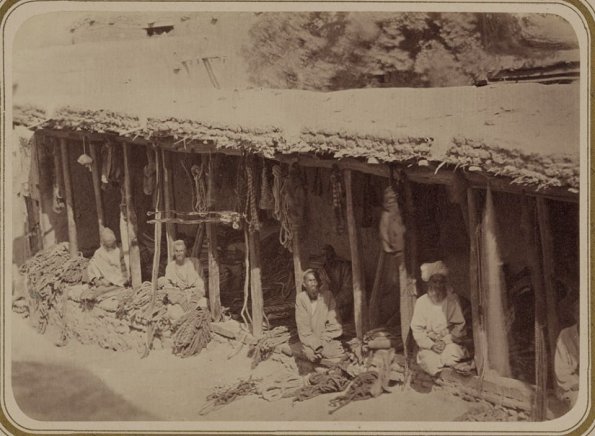 1872 Узбекский Базар Фото из Туркестанского Альбома Кауфмана 2
