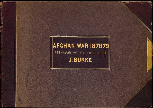 1879 Afghanistan British War Pesshawar by J. Burke 1