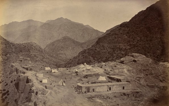 1879 Back of Ali Masjid 1, Reglar Troops of Peshavar Valley