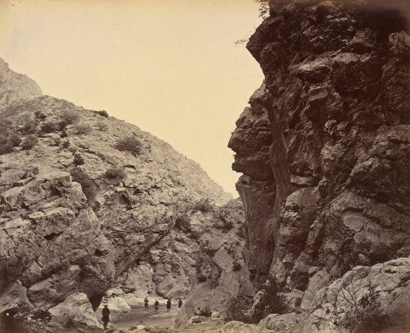 1879 Canyon under Al Mesjid 4, Reglar Troops of Peshavar Valley