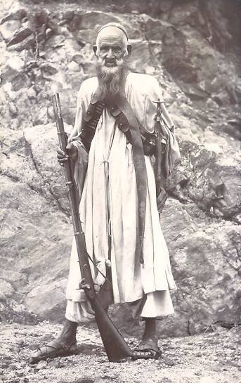 1905 Афганистан Снайпер Открытка