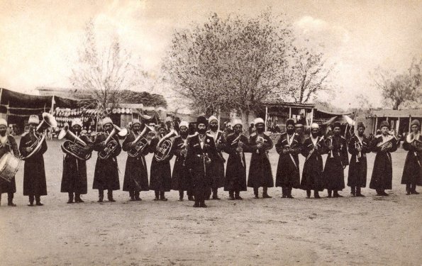 1905 Бухара Военный Духовой Оркестр Эмира
