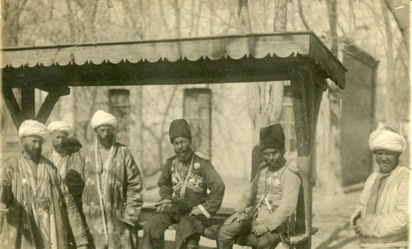 1905 Предпл Бухара Чиновники Военштаба Эмира Бухарского