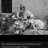 1905 Ташкент Прядильщик на Базарной Улице у Чорсу