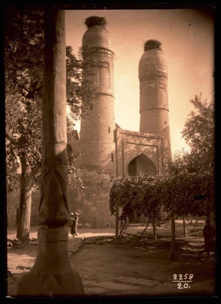 1909 Бухара Мечеть Чор-Минор