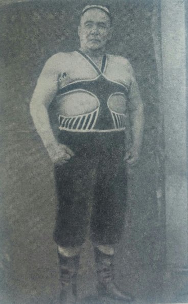 1910 Предпл  Узбекистан Известный Борец Таджи Алоев