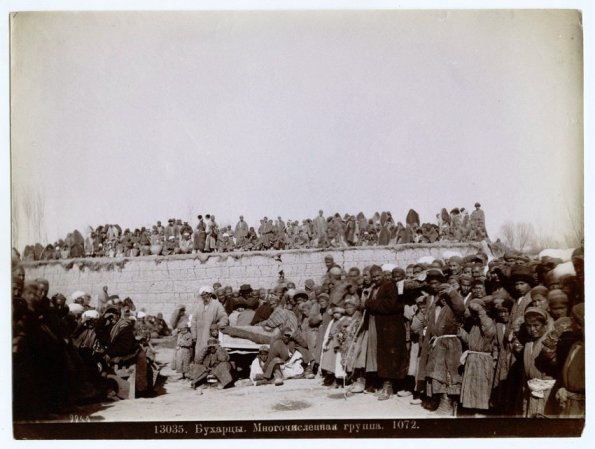 1910 Предпл Бухара Многочисленная Группа Бухарцев