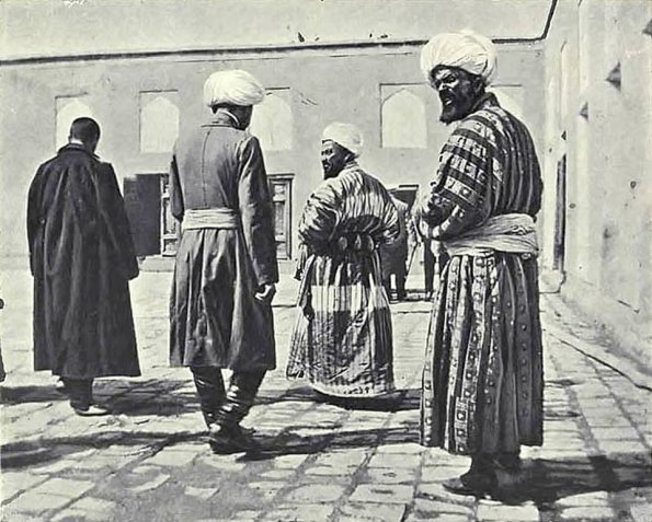 1910 Предпл Бухара Свита Хана или Эмира Предпл