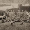 1910 Узбекистан, Люди и Обезьяна