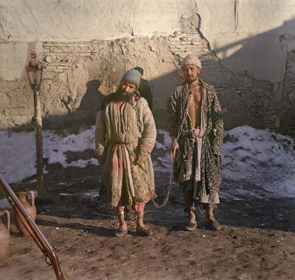 1911 Хива Заключенный Прокудин-Горский