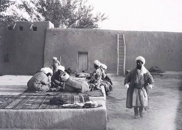 1912 Андижан Посетители Чайханы