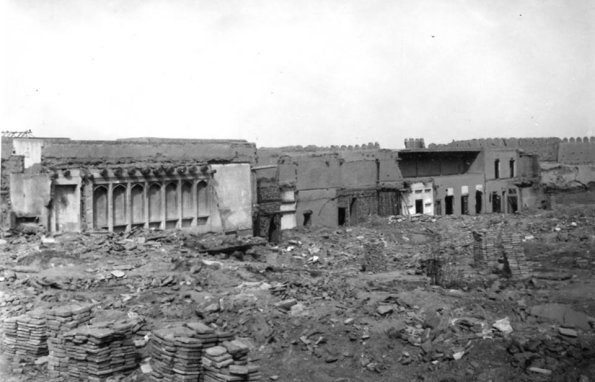 1920 Бухара Историческая Часть Города после Штурма и Бомбежки 9