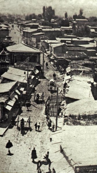 1922 Ташкент Улочка в Старом Городе
