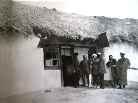 1924 Душанбе Первое здание городского совета депутатов