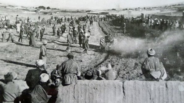1926 Душанбе Первый Трактор Фордзон-Путиловец Первая Борозда