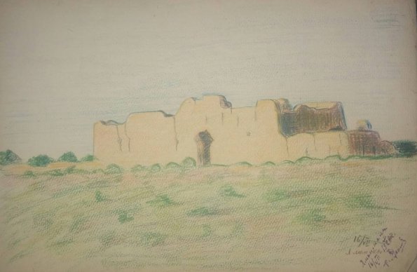 1928 Яман-Кала Рисунок