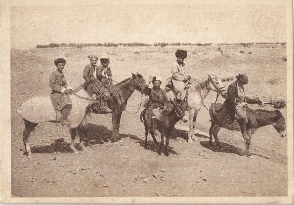 1930 Предпл Туркменистан Всадники