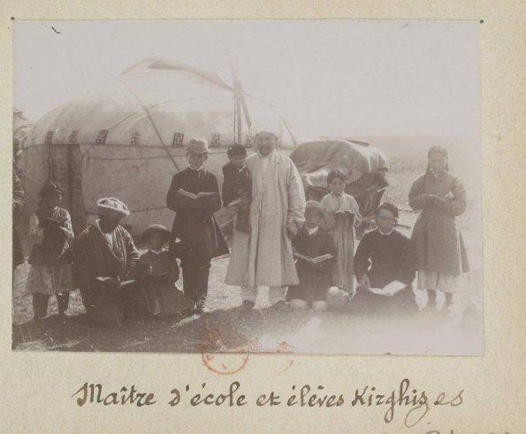 1930 Kyrgyzstan Skhool in Steppe
