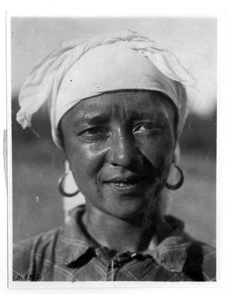 1931 Колхоз Кизыл Мары Ударница-Бригадир Женской Колхозной Бригады Саодат Ибрагимова