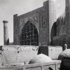 1931 Самарканд Реставрация Медресе Шер-Дор Фото с Крыши Медресе Абу-Саид-Хана