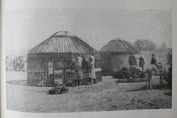 1935 Предпл Каракалпакистан Возведение Юрты