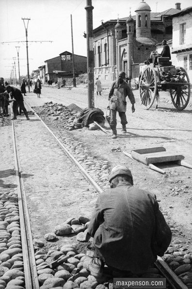 1935 Предпл Ташкент Улица на Депо Предпл