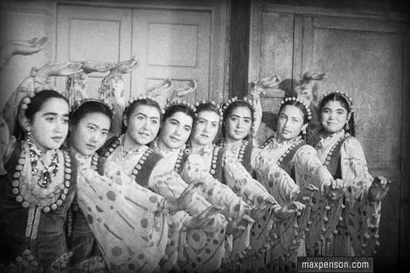 1935 Ташкент Танцовщицы Фото М Пенсона