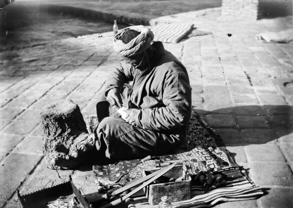 1938 Бухара Двор Кукельдаш Изготовление Калыба 2