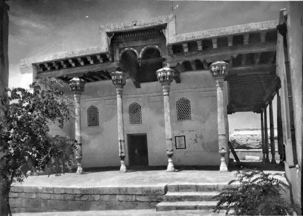 1950 Бухара Колонный Айван Мечети Джоме