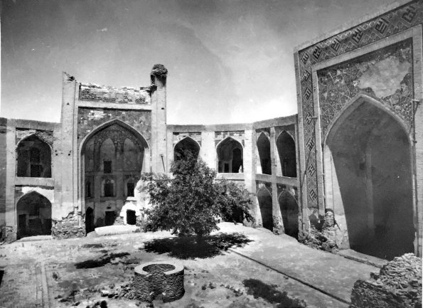 1950 Бухара Медресе Абдуллахана Внутренний Двор