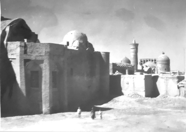 1950 Бухара Медресе Улугбека с Тыльной Стороны