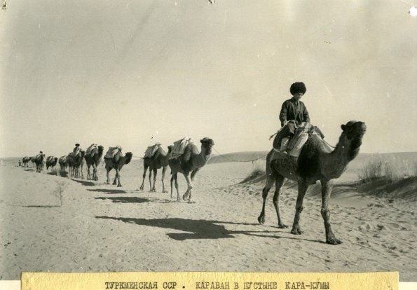 1950 Караван в Каракумах