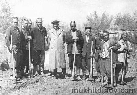 1950 Tashkent New Botanic Garden Construction