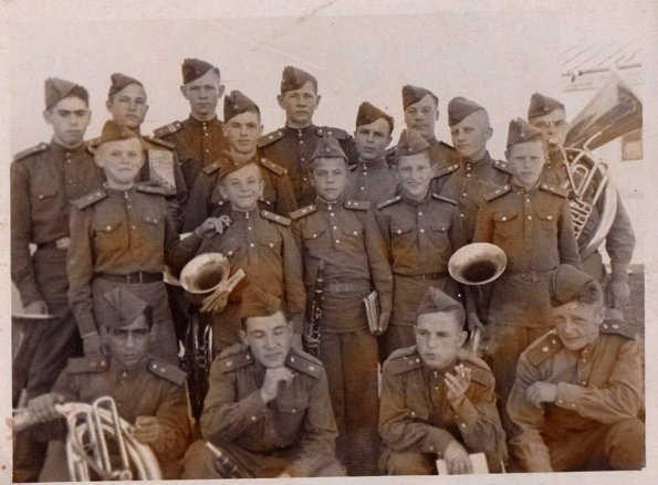 1951 Ташкент Предпл ВЧ 75020 Воспитанники Духового Оркестра