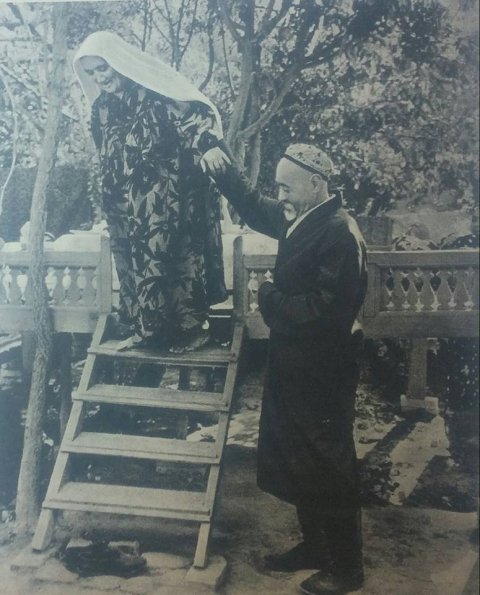 1955 Предпл Ташкент Предпл Пожилая Пара
