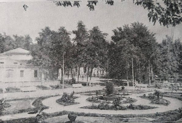 1955 Ташкент Сад Театра Кукол  Бывший Собор Предпл
