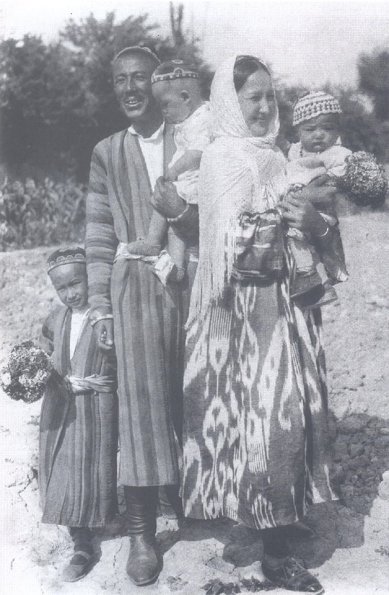 1955 Узбекистан Семья