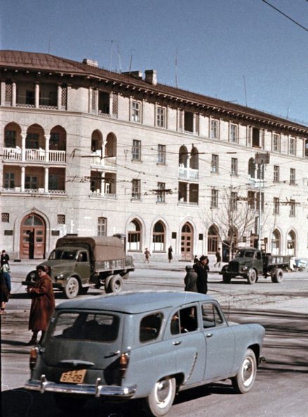 1959 Ташкент Перекресток ул Навои на Урде